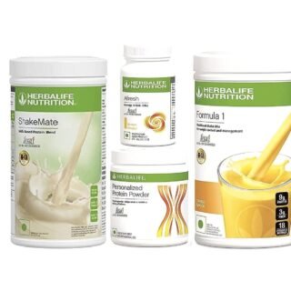 HERBALIFE Weight Loss Combo Formula 1 Mango Flavor, shakemate, protein powder & Afresh Energy Drink Lemon Flavor (1250 GM)