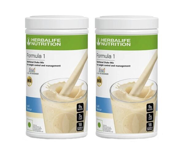 Herbalife Nutrition Formula 1 Shake 500 g Weight Loss -Kulfi Combo Pack of 2