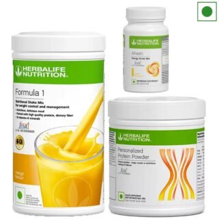 Herbalife Formula 1 Shake Mango Flavour 500gms +Protein Powder 200gms +Afresh lemon Flavou