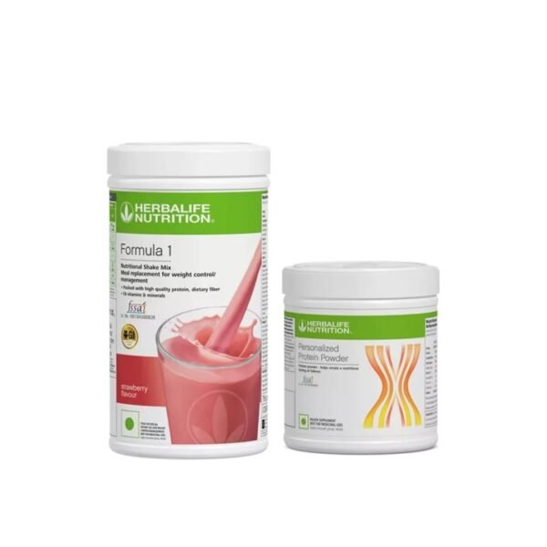 Herbalife Formula 1 Strawberry+Protein Powder 200gm (Combo)