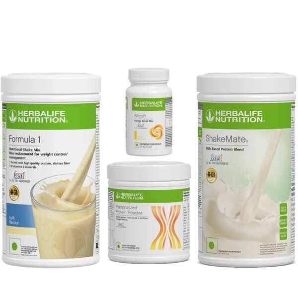 Herbalife Weight Loss Combo Pack (1250g) Kulfi & Lemon Flover