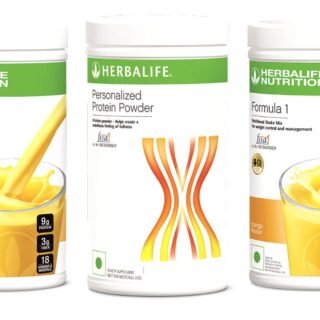 Herbalife Combo 2 Formula 1 Mango - 500g With Protein Powder (400g) (pack of 3)