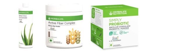 Herbalife Nutrition Aloe Simply and Active Fiber Complex - 200gm